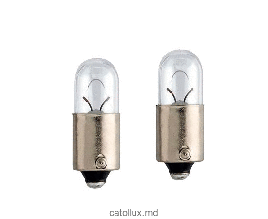 Автомобильная Лампочка T4W, 12V5W, BA9s Standart (BL 2b) 