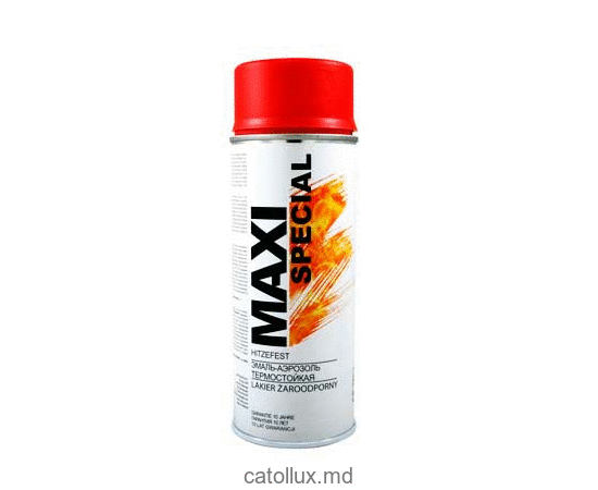 Термостойкая краска Maxi Color RAL0015 красная 400ml  Термостойкая краска Maxi Color RAL0015 красная 400ml