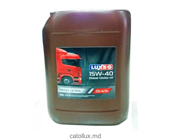 Моторное масло для дизельных двигателей Luxe 30л 