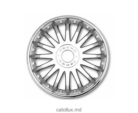 Колпаки для колес  16 TERGA CHROM silver 