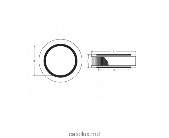 Воздушный Фильтр HEXEN A 23051 (SB 993)-(AR 224) 