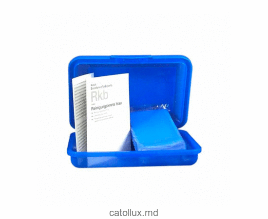 Reinigungsknete blau 183001 argilă de decontaminare albastră, medie, 260 gr. 