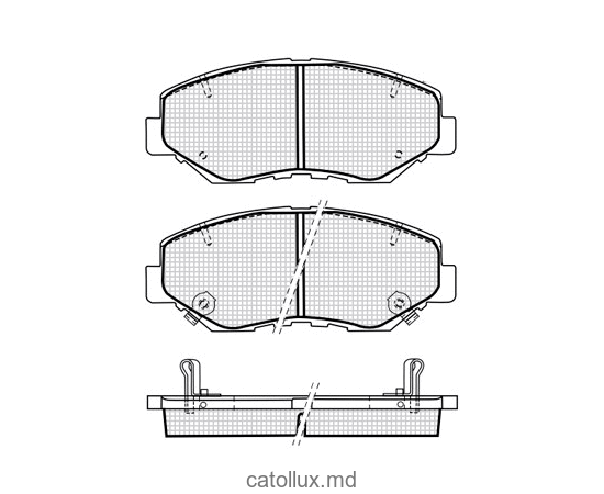 DBS3260 (SP 354) (T1333) * Honda CRV 02-, Pilot fata 
