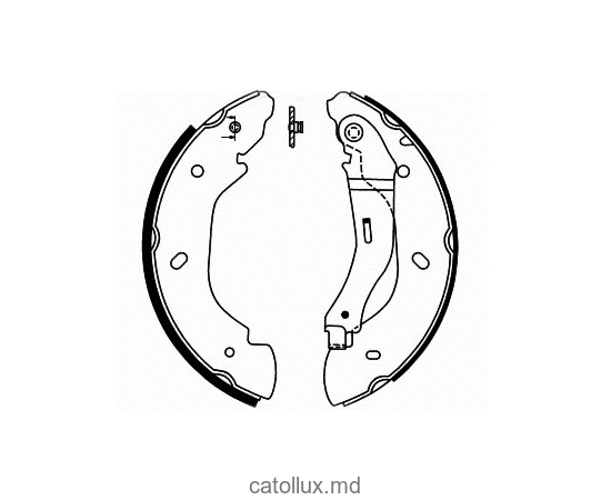 Тормозные колодки SS 552 SMG 152 * Ford Transit 2000/2007 