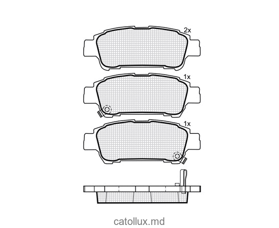 DBS3271 (T1343) * Toyota Previa 2000-2008 spate 