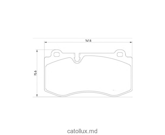 DBS2546 (T1454) * Mercedes E-Class(W211),S-Class(W221) fata 