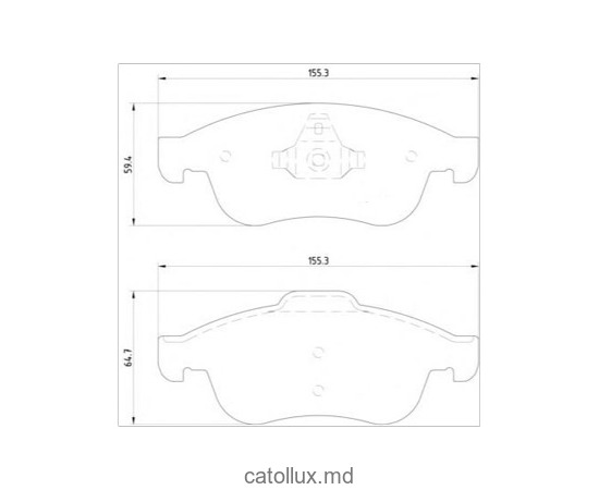 DBS2605 (T1894) * Renault Megane III fata 
