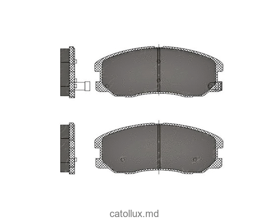 Тормозные колодки DBS2547 (SP 664)-(T1676) * Chevrolet Captiva / Opel Antara пер. 