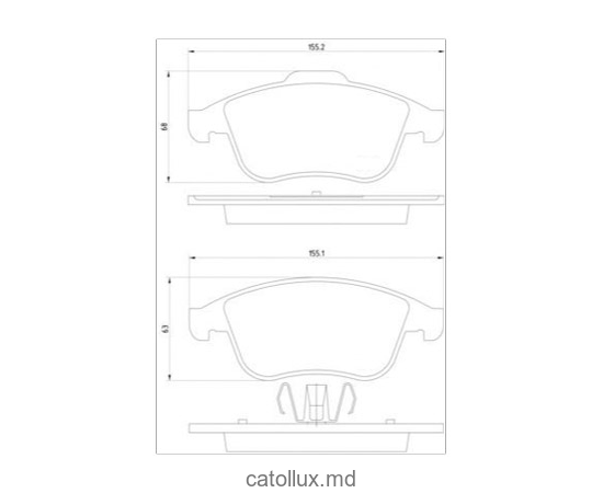 DBS2606 (T1851) * Scenic Ford Fiesta / Mazda 2 (07-) 