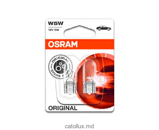 Bec auto  Osram Original W5W 12V 5W 2825-02B 