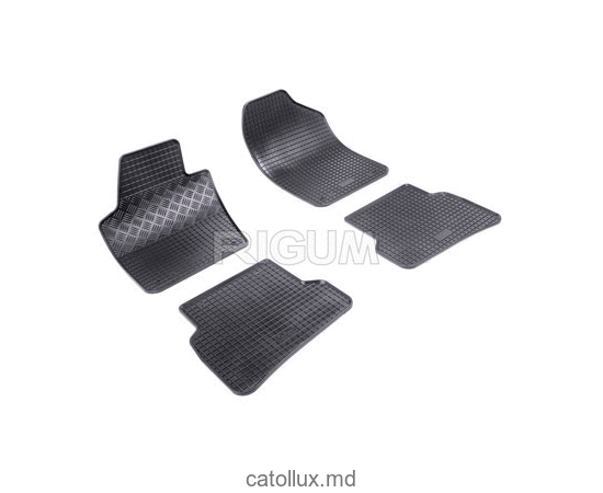 Covoras cauciuc RIGUM Skoda Fabia III 2014 DESIGN 