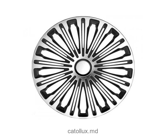 Колпаки 14 VOLANTE silver & black 