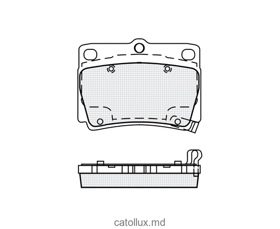 DBS3312 (GDB3239) * Mitsubishi Pajero spate 