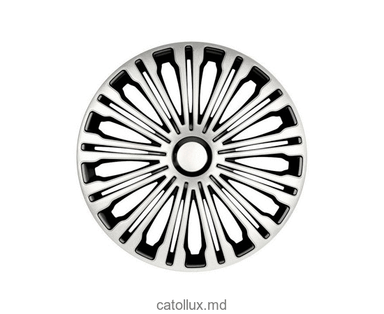 Capace roti 15 VOLANTE SILVER & BLACK 
