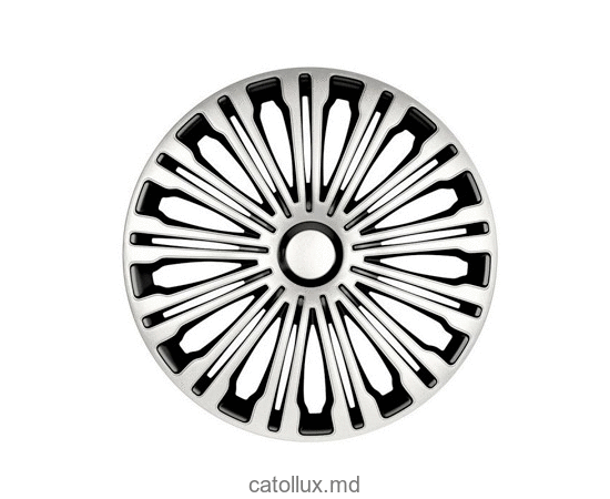Колпаки для колес 16 VOLANTE SILVER & BLACK 