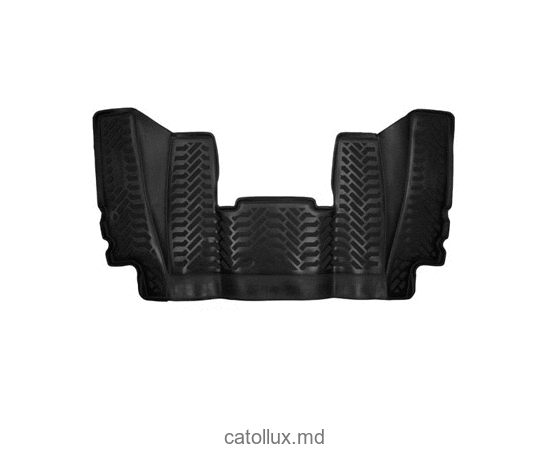 Covorase cauciuc salon  64015 Lada Largus(Logan) (2012-)  (3-lea rind intreg) 