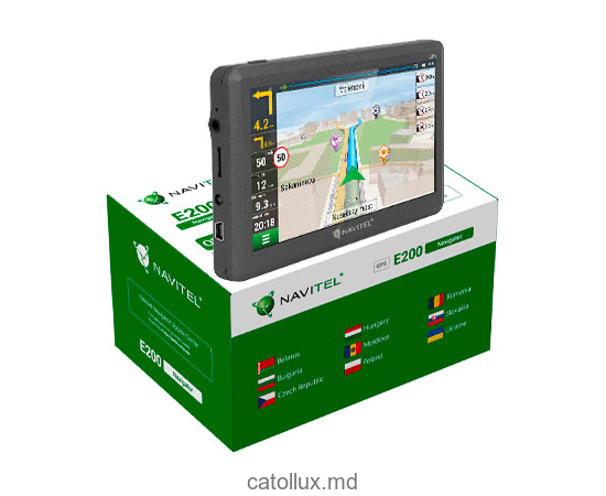 Автомобильный навигатор  GPS Navitel E200 