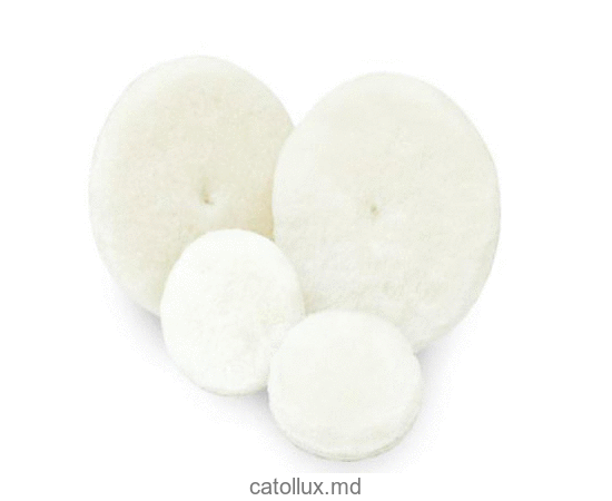 Lambswool pad  999286 Disc polish cu blană naturală, 150 mm. 