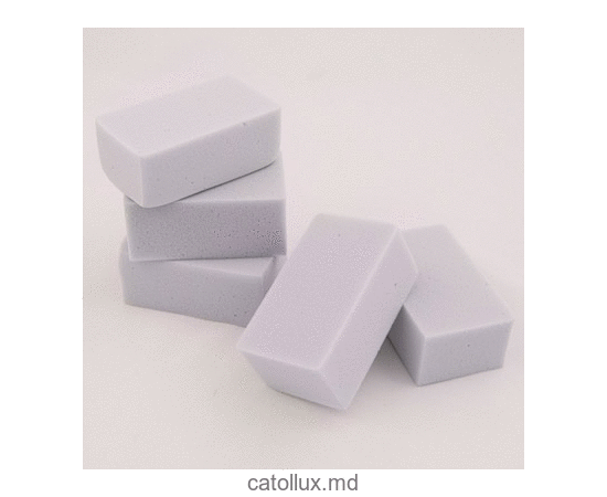 Dir eraser, pack of 5 999328 burete îndepărtat murdărie dificilă de pe suprafețe din piele și plastic, set 5 buc. 