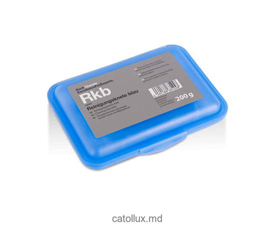 Reinigungsknete blau 183001 argilă de decontaminare albastră, medie, 260 gr. 