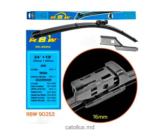 Щетки стеклоочистителей (дворники) R.B.W. для Mercedes sprinter  (600mm+650mm) 