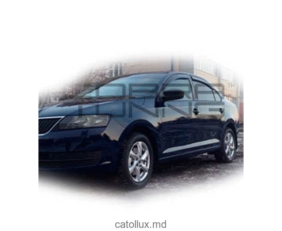 Дефлекторы боковых окон Skoda Rapid 2013 