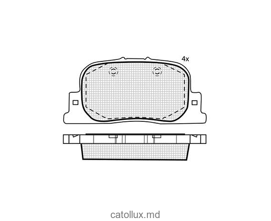DBS3063 (SP335) (T1308)* Toyota Prius 20 ,Camry placute spate 