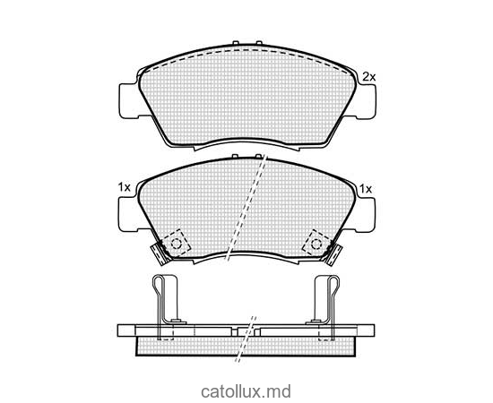 DBS3143 (SP621) (T1922)* Honda Civic fata 