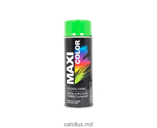 Email MX6018 Maxi Color RAL6018  verde stralucitor 400ml 