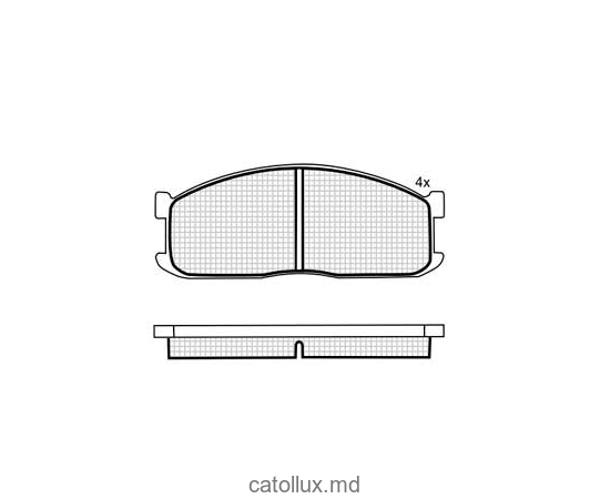 Колодки DBS3117 SP128 T0358 