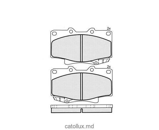 Колодки DBS3011 SP229 T3076 