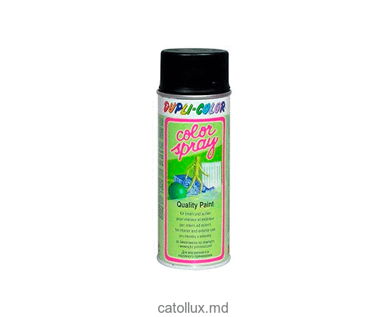 Spray Duplicolor 585029 Black mat Ral 9005  400ml 
