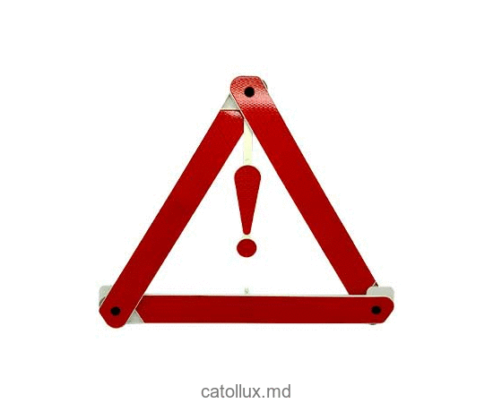 AX1002 1 PCE 1 Semn iluminat-triunghi de urgenta 
