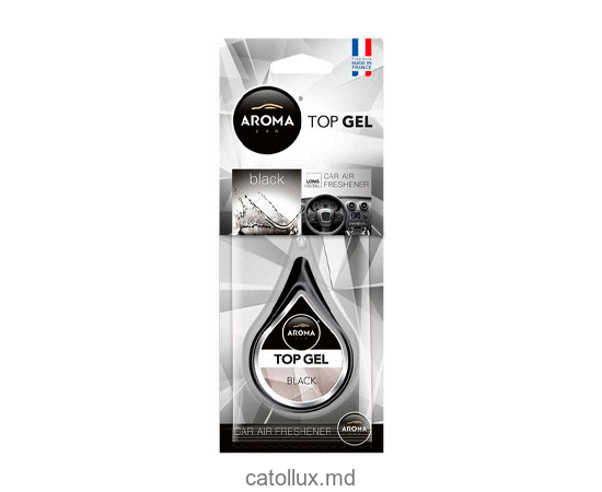 Ароматизатор гелевый подвесной Aroma car Top Gel - Black 