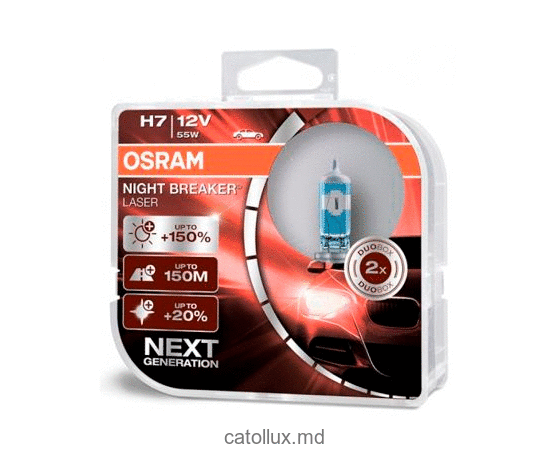 Bec auto Osram 64210 NL +150%  H7 12V 55W 