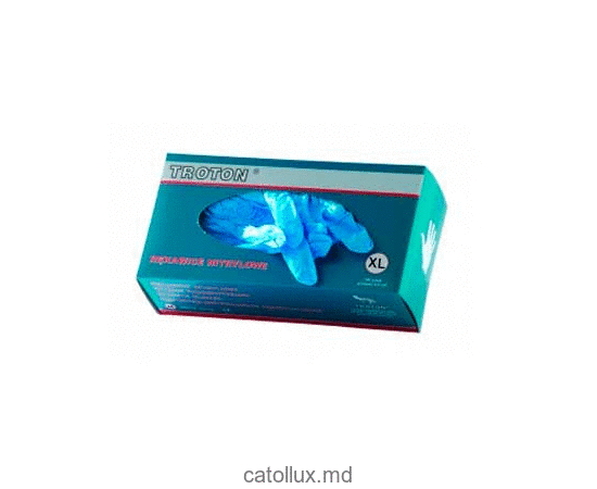 Manusi de unica folosinta din nitril Troton  XL (pereche) 