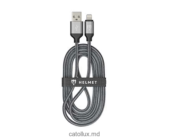 Кабель HL-CP110-1BK / HELMET Nylon Lighting Cable-2m. Black 