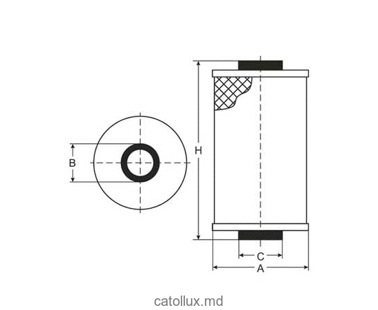 Filtru ulei  HEXEN SH 4778 