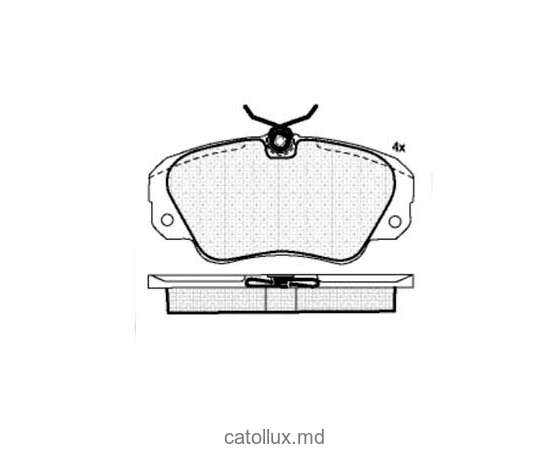 Placute frana DBS2245 SP287 T5030 