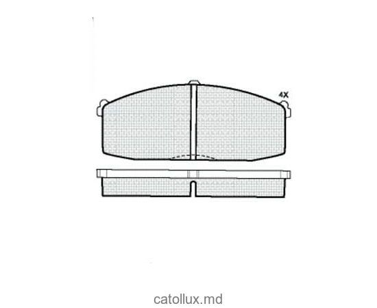 Placute frana DBS3082 SP112 T0838 T0319 