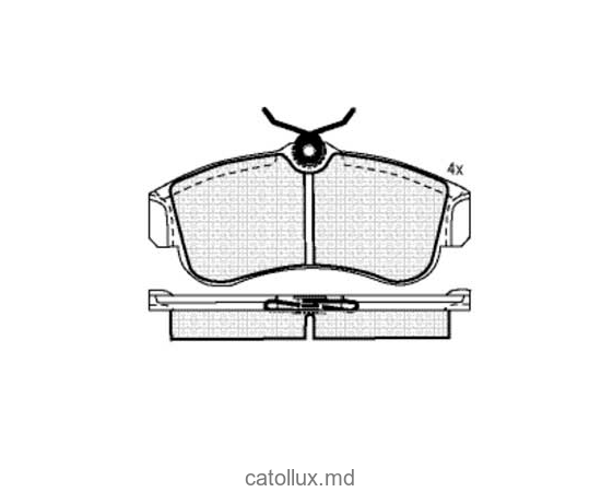 Placute frana DBS3033 SP157 T5063 Nissan Almera II N16 Primera P10 P11 fata 