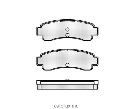 Placute frana DBS3129 T3045 Nissan Sunny N13, N14 spate 