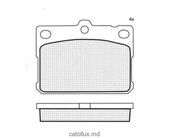 Колодки DBS3014 SP159 T0843 
