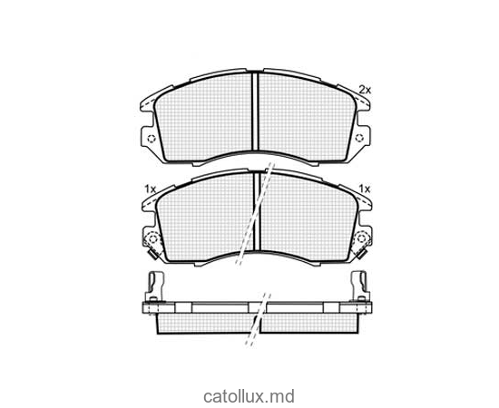 Placute frana DBS3041 SP210 T0397 