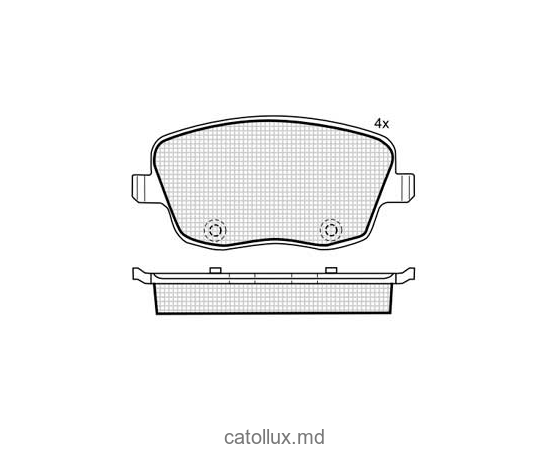 Placute frana DBS2439 SM 800 T5160 T5161 
