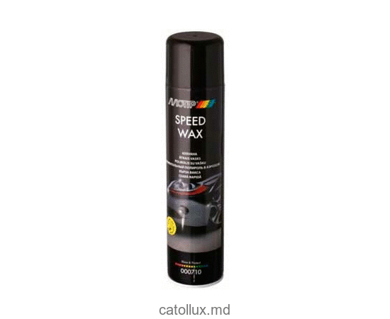 Быстрый полировочный воск аэрозоль MOTIP M000710 Speed Wax 600 ml 