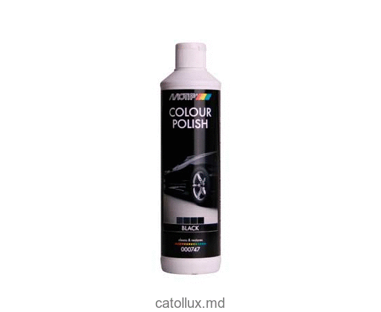 Color polish Motip M000747 Сolour polish black 500ml 