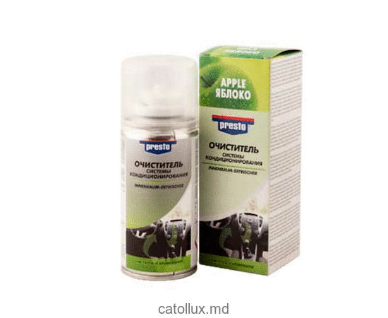 Solutie curatare sistemului de conditionare Presto 217883 apple 150 ml 