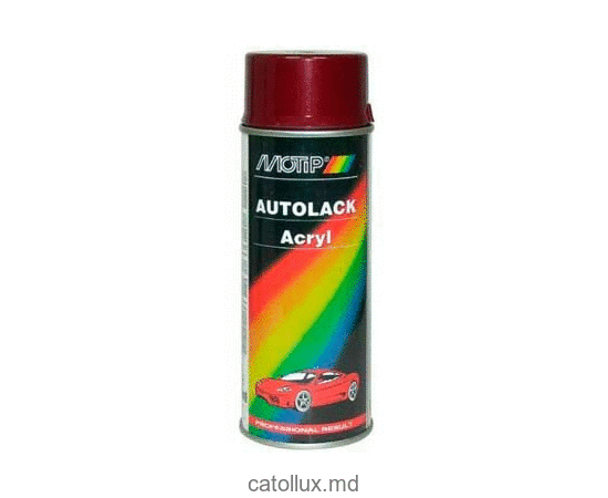 Аэрозольная краска Motip 42420  Red autolack 400ml 
