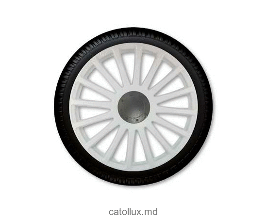 Колпаки на колеса Jacky 14 Grand Prix White 